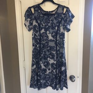 Cold shoulder dress from Dress Barn